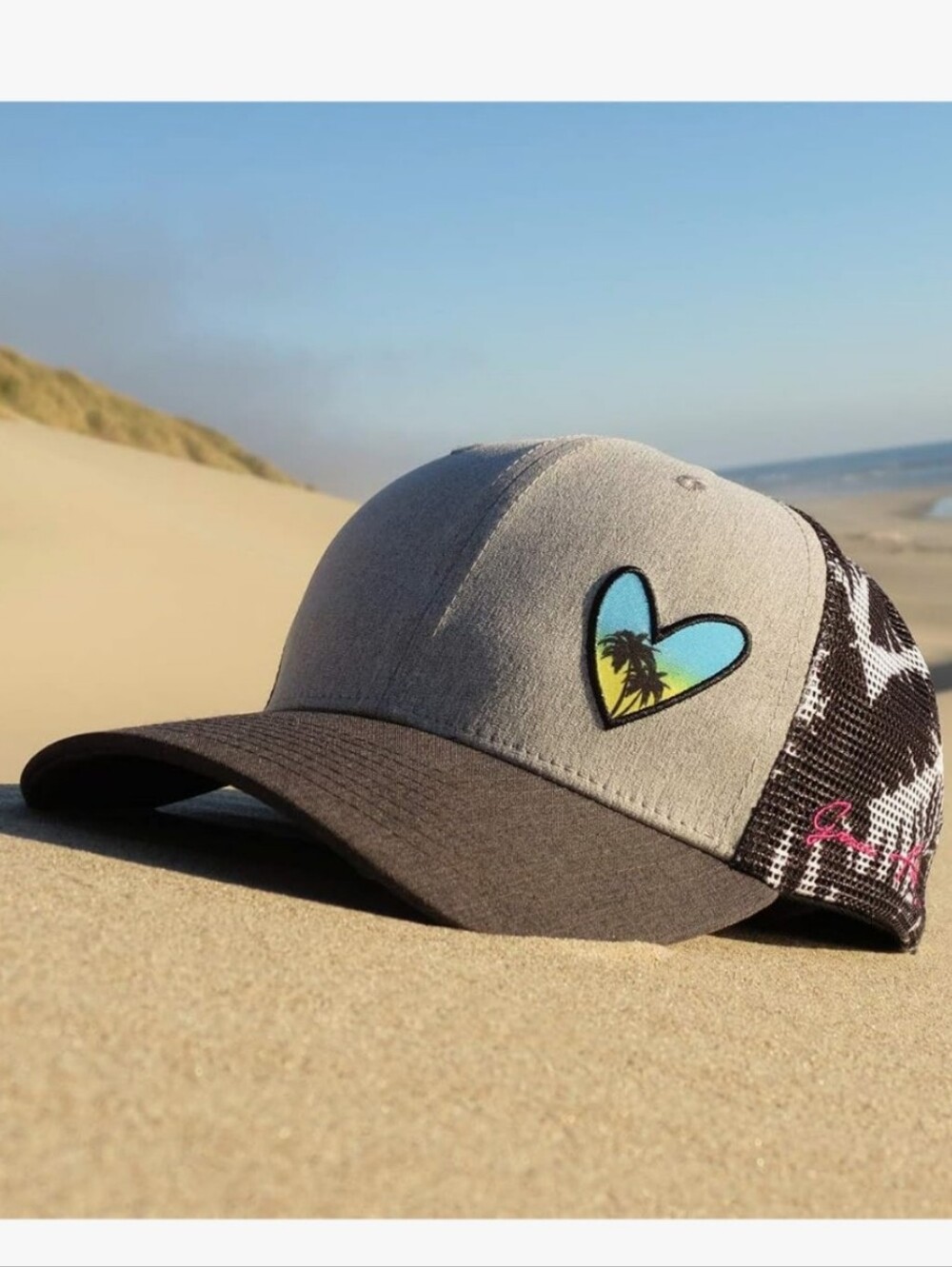 GRACE FOLLY |  Beach Trucker Hats for Women- Snapback Baseball Cap for Summer